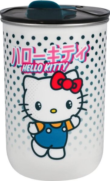 Paladone Travel Mug, Hello Kitty™, 500 ml, Hőszigetelt, Thermobögre
