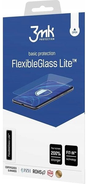 3mk FLEXIBLE GLASS LITE képernyővédő üveg (2.5D, flexibilis, ultravékony, 0.16mm, 6H) ÁTLÁTSZÓ Xiaomi Pad 7 Pro / Pad 7 (GP-168135)