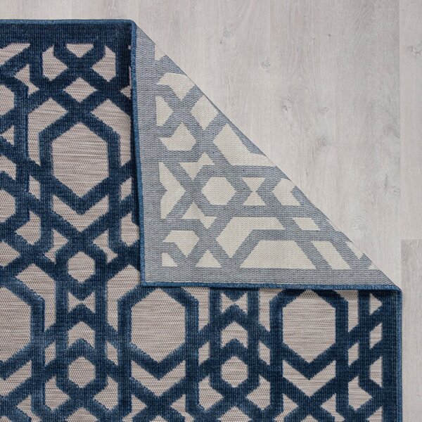 Kék kültéri szőnyeg 230x66 cm Oro - Flair Rugs