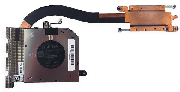 Dell Processzor hűtő radiátor ventilátor egységgel Latitude 5430