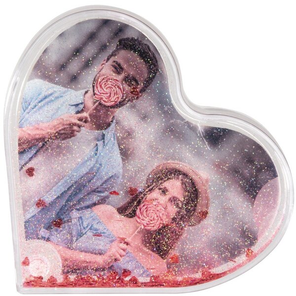 Hama Heart Szimpla képkeret Vörös, Átlátszó