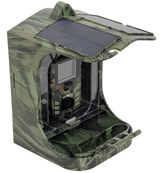 EVOLVEO StrongVision BirdFeeder - Okos madáretető kamerával és napelemmel