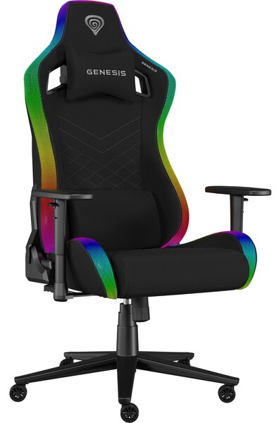Genesis Trit 660 RGB Gamer szék Fekete