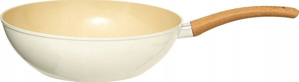 Wok "harmony" D28cm En Aluminio Forjado Beige