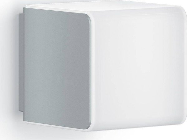 Steinel LED AUSSENLEUCHTE L 830 SC SI 055509 LED-es kültéri fali lámpa mozgásérzékelővel LED Nélkül 9.1 W Ezüst