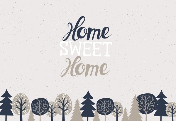 Fotótapéta - Home sweet home 4 (147x102 cm)