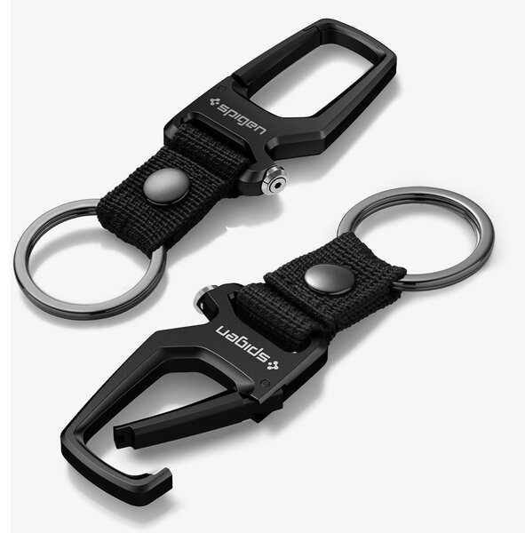 Kulcstartó karabinerrel, Spigen Carabiner x2 üvegnyitó