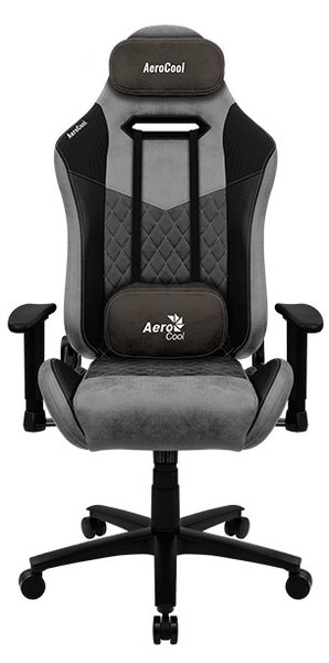 AeroCool Duke AC-280 Gamer szék Fekete Szürke