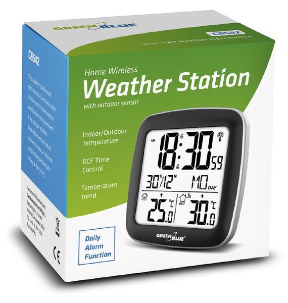 GreenBlue 60135 LCD Időjárás állomás