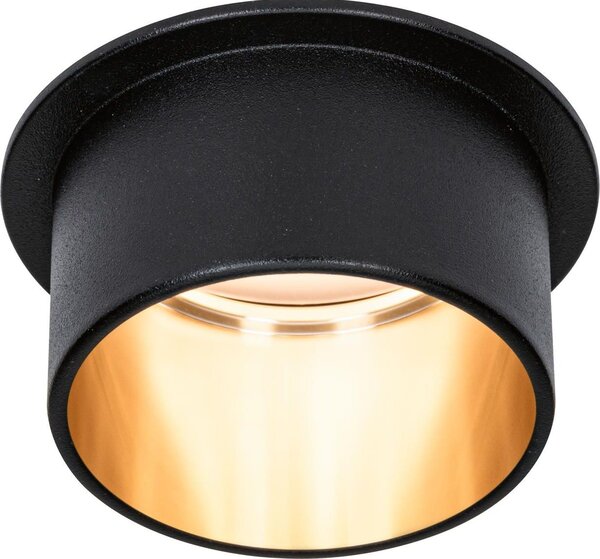 Paulmann 93378 LED-es beépíthető lámpa LED Fixen beépített LED-es 6 W Fekete (matt), Arany