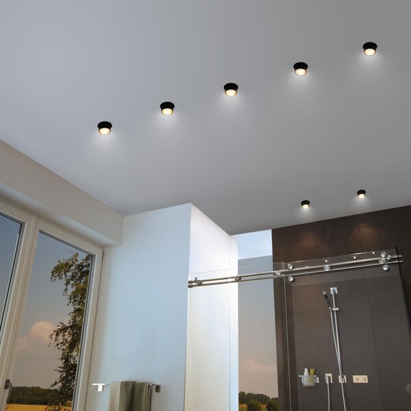 Paulmann 93378 LED-es beépíthető lámpa LED Fixen beépített LED-es 6 W Fekete (matt), Arany