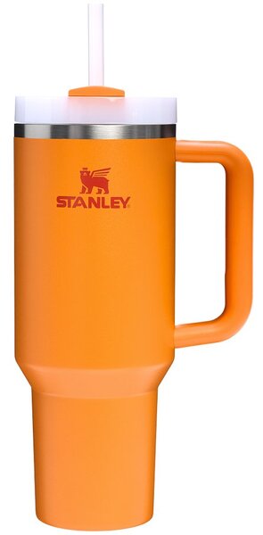 Stanley Quencher H2.O FlowState Termoszpohár 1,18 l Goldenrod Coral