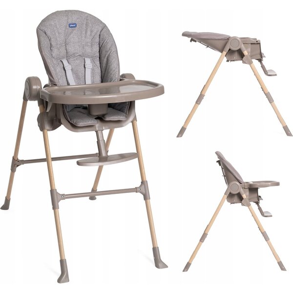 Chicco Polly Essential etetőszék max. 15 kg, Ash szín