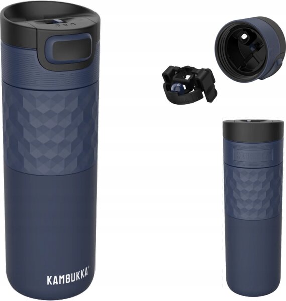 Kambukka Etna Grip Dupla falú utazó Termosz bögre 500ml - Sötétkék