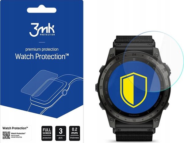 3mk Óra kijelző védőfólia FlexibleGlass hibrid üvegfólia 7H Garmin Tactix 7 AMOLED Edition