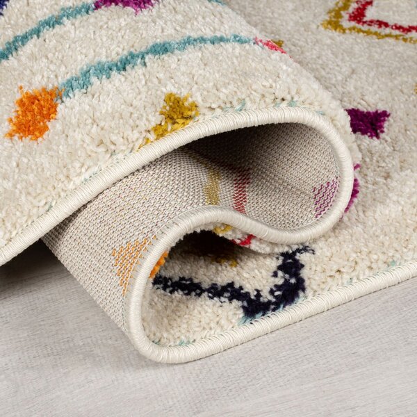 Krémszínű gyerek szőnyeg 120x170 cm Prairie – Flair Rugs