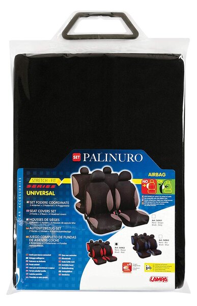 Lampa Palinuro üléshuzat szett fekete-piros (54962)