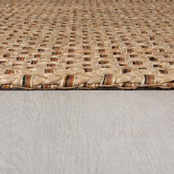 Natúr színű juta szőnyeg 60x150 cm Sol – Flair Rugs