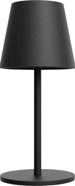 M-e modern-electronics LUNA-80 S Akkus asztali lámpa LED Fixen beépített LED-es 3 W Fekete (41436)
