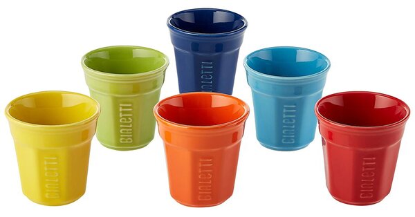 Bialetti Colorati Kávéscsésze készlet színes (6 darabos)
