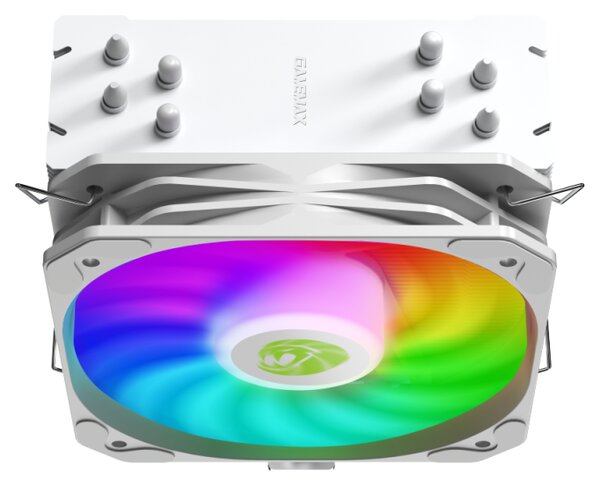 GameMax SIGMA540 ARGB fehér processzor hűtő