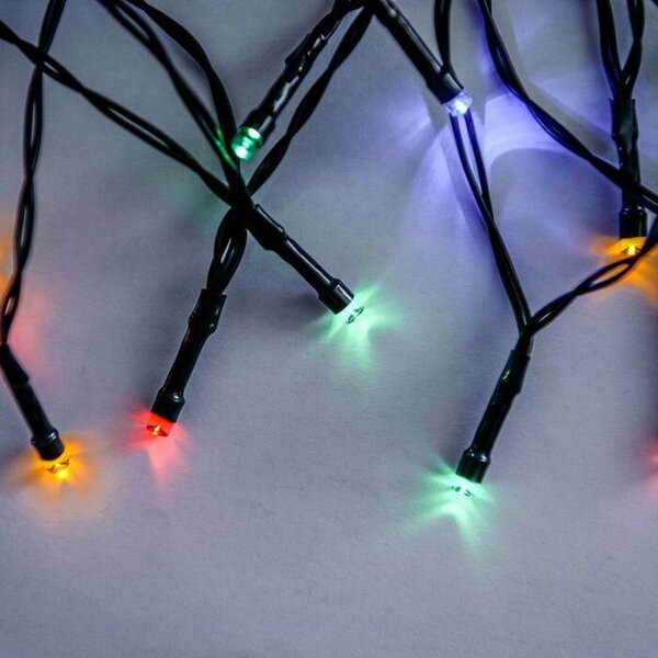 Dekortrend KDT 085 Basic Kültéri Időzítős LED fényfüzér 6,4m - RGB