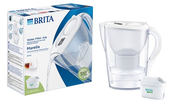 Brita Marella vízszűrő kancsó 2.4 liter fehér (1052789)