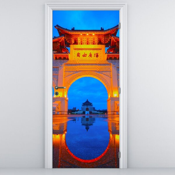 Fotótapéta ajtóra - Tajvan (95x205cm)