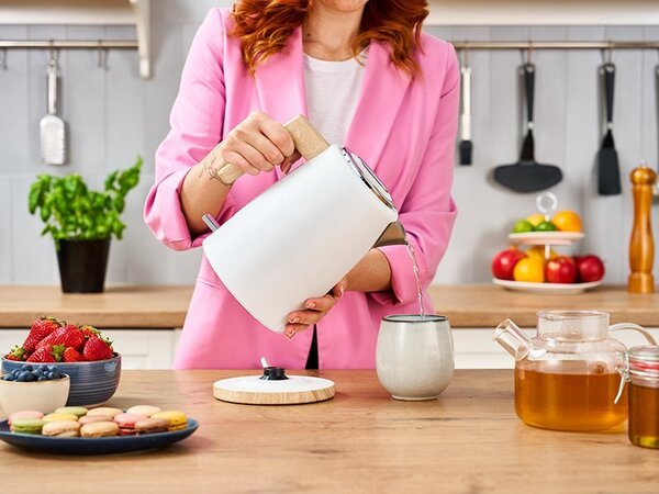 Lafe Scandi 2200W 1.7L Fehér Elektromos Vízforraló