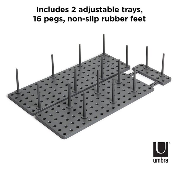 Fedő- és serpenyőtartó állvány szett 2 db-os Peggy – Umbra