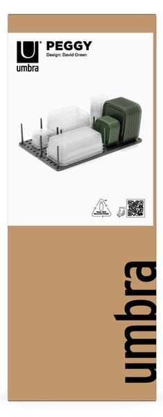 Fedő- és serpenyőtartó állvány szett 2 db-os Peggy – Umbra