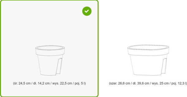 Maceta Balcon Lofly R Blanca 23x25 Cm - Inteplas - Dlfor250bl