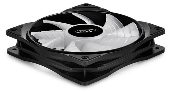 Deepcool RF 120 – 3 in 1 ház hűtő ventilátor RGB LED 12cm 3db (DP-FRGB-RF120-3C)