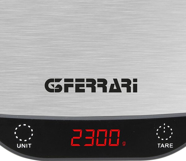 Konyhai mérleg G3Ferrari g20096 ezüst/szürke 15 kg