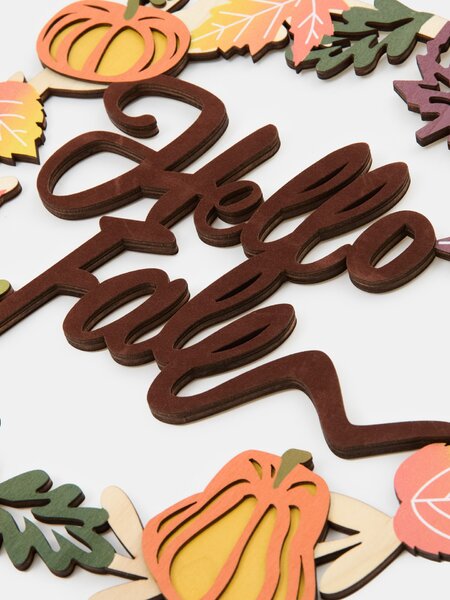 Sinsay - Őszi függő dekoráció „Hello Fall” felirattal - többszínű