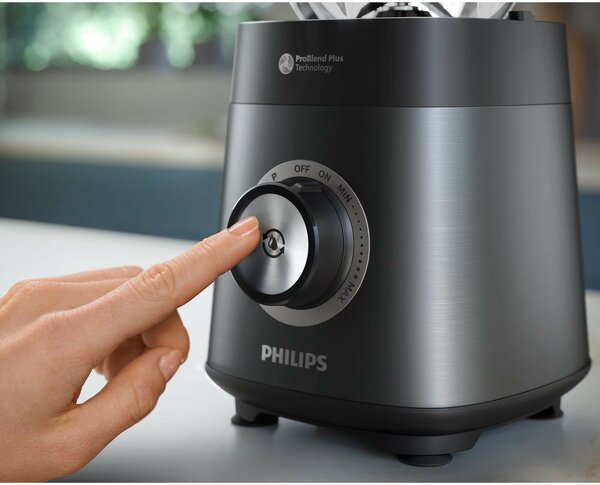 Philips 5000 Series HR3041/00 Elektromos Turmixgép 1.5L / 1200 Watt - Fekete