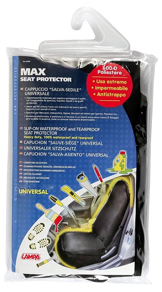 Lampa Protector első üléshuzat fekete (53259)