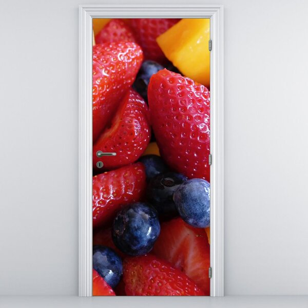 Fotótapéta ajtóra - Gyümölcs (95x205cm)