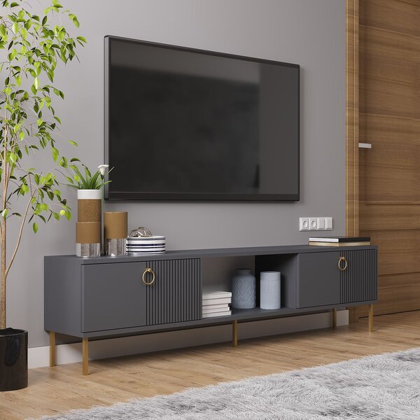TV szekrény/asztal Payette (antracit)