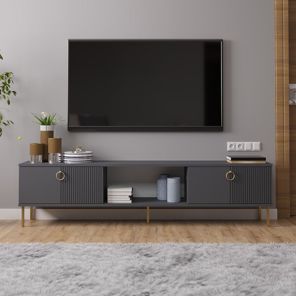 TV szekrény/asztal Payette (antracit)