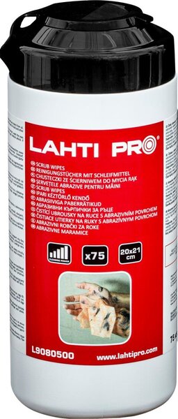 Lahti Pro Kézmosó Törlőkendők Extrém P860, 75 db