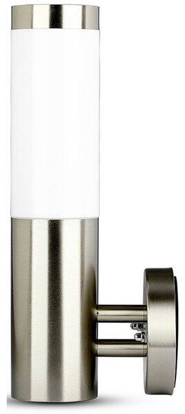 V-TAC VT-833 LED-es kültéri fali lámpa E27 Nemesacél (8624)