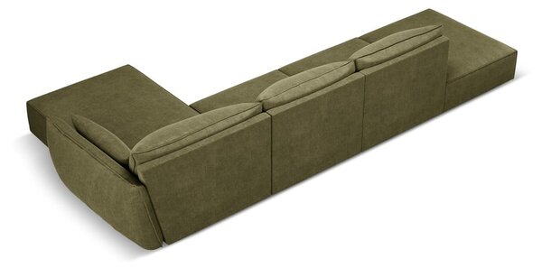 Zöld sarokkanapé (jobb oldali) Vanda – Mazzini Sofas