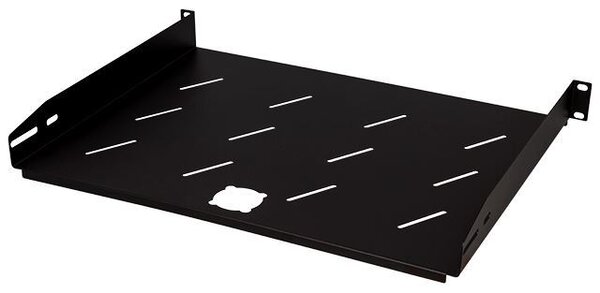 Stalflex rack szekrény fix tálca 1U 19" 350mm fekete (RSF19-1U-350B)