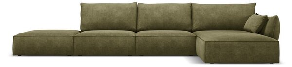 Zöld sarokkanapé (jobb oldali) Vanda – Mazzini Sofas