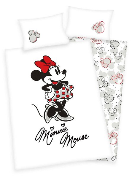 Minnie egér ovis ágynemű (white)