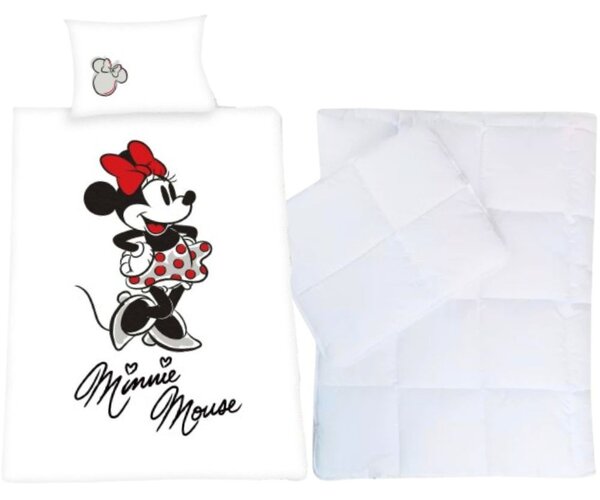 Minnie egér ovis ágynemű szett (white)