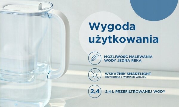 Szűrő kancsó Brita Style Essential 2,4l Homokszínű 4 db maxtra betéttel