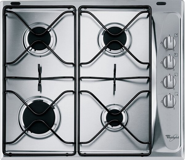 Whirlpool AKM 268/IX beépíthető gázfőzőlap 4 zóna rozsdamentes acél