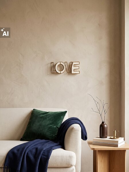 Sinsay - Álló dekoráció LOVE felirat formájában - arany